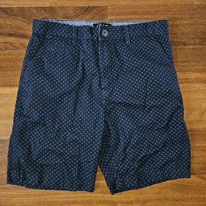 OR Oakridge Mens Blue Cotton flat front Shorts side pockets cotton mens 32x8